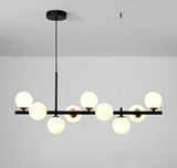 Modern Glass Globe Pendant Light for Kitchen Island