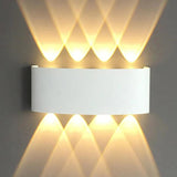 Modern Outdoor Up Down Wall Light Waterproof Metal for Exterior Wall