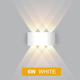 Modern Outdoor Up Down Wall Light Waterproof Metal for Exterior Wall