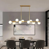 Nordic Dining Room Multi Glass Pendant Lighting