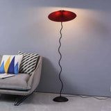 Vintage Pleated Living Room LED Floor Lamps