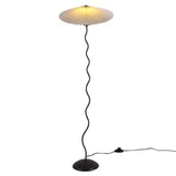 Vintage Pleated Living Room LED Floor Lamps