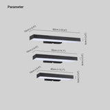 modern outdoor wall lights with sensor black - Clowas
