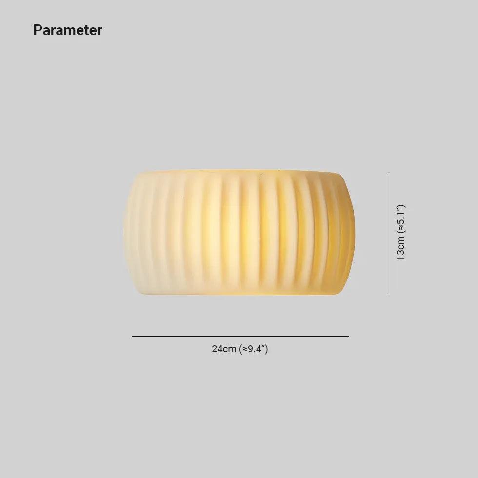 Modern Resin Bedroom Up and Down Lights - Clowas