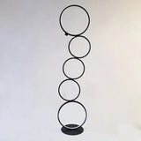 Multilayered Ring Artistic Floor Lamp - Clowas