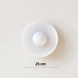 Nordic Glass Ceiling Lights for Bedroom