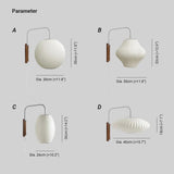 Bubble Ball Bedroom Plug in Wall Lights - Clowas