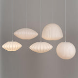 Japanese Fabric Lantern Pendant Light for Dining