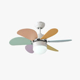 Creativity Bedroom Modern Ceiling Fan With Light - Clowas