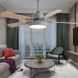Grey For Living Room Ceiling Fan With Light - Clowas