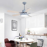Grey For Living Room Ceiling Fan With Light - Clowas