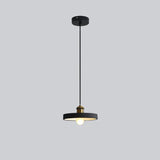 Black Round Cake Dining Room Pendant Light - Clowas