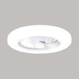 Invisible Spiral Bedroom Ceiling Fan with Light - Clowas