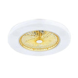 Integrated Disc Bedroom Ceiling Fan with Light - Clowas