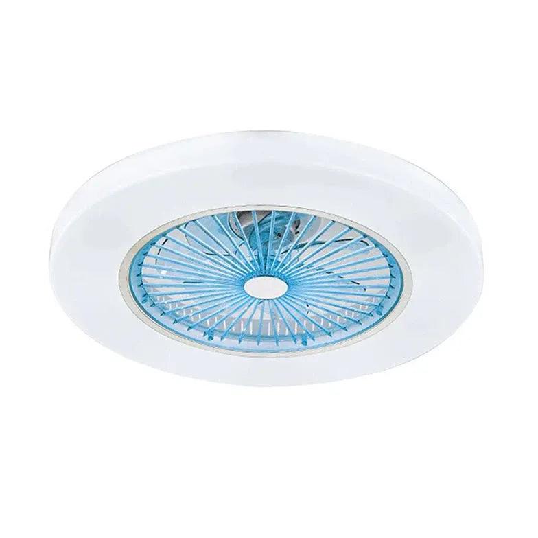 Integrated Disc Bedroom Ceiling Fan with Light - Clowas