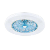 Integrated Disc Bedroom Ceiling Fan with Light - Clowas