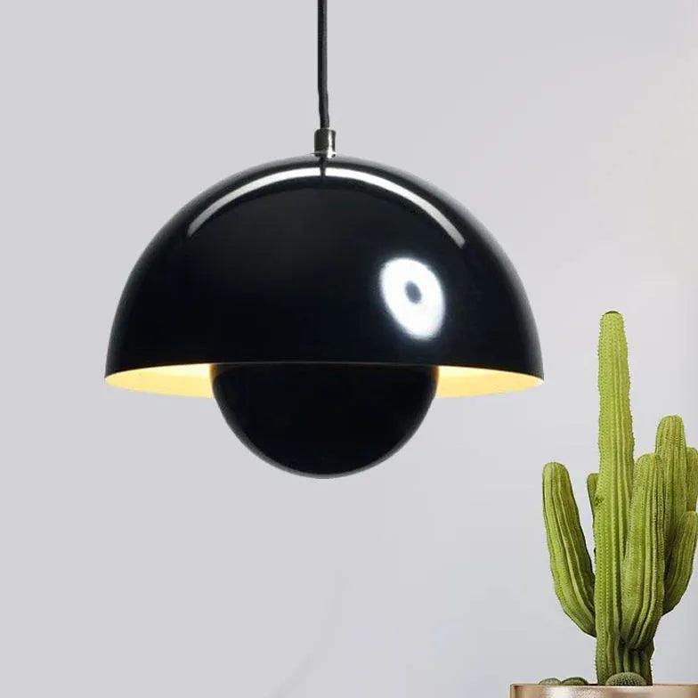 Hemispherical Art Modern Dining Room Pendant Light - Clowas