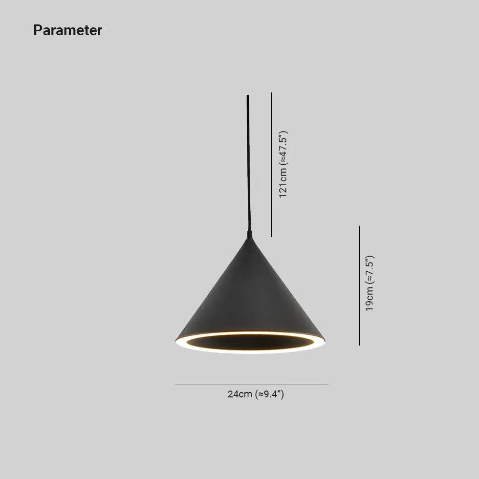 Creamy White Cone Modern Pendant Light - Clowas