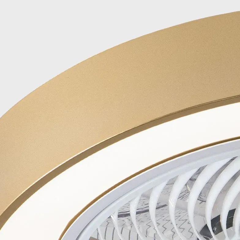 Pink Mute Modern Ceiling Fan with Light - Clowas