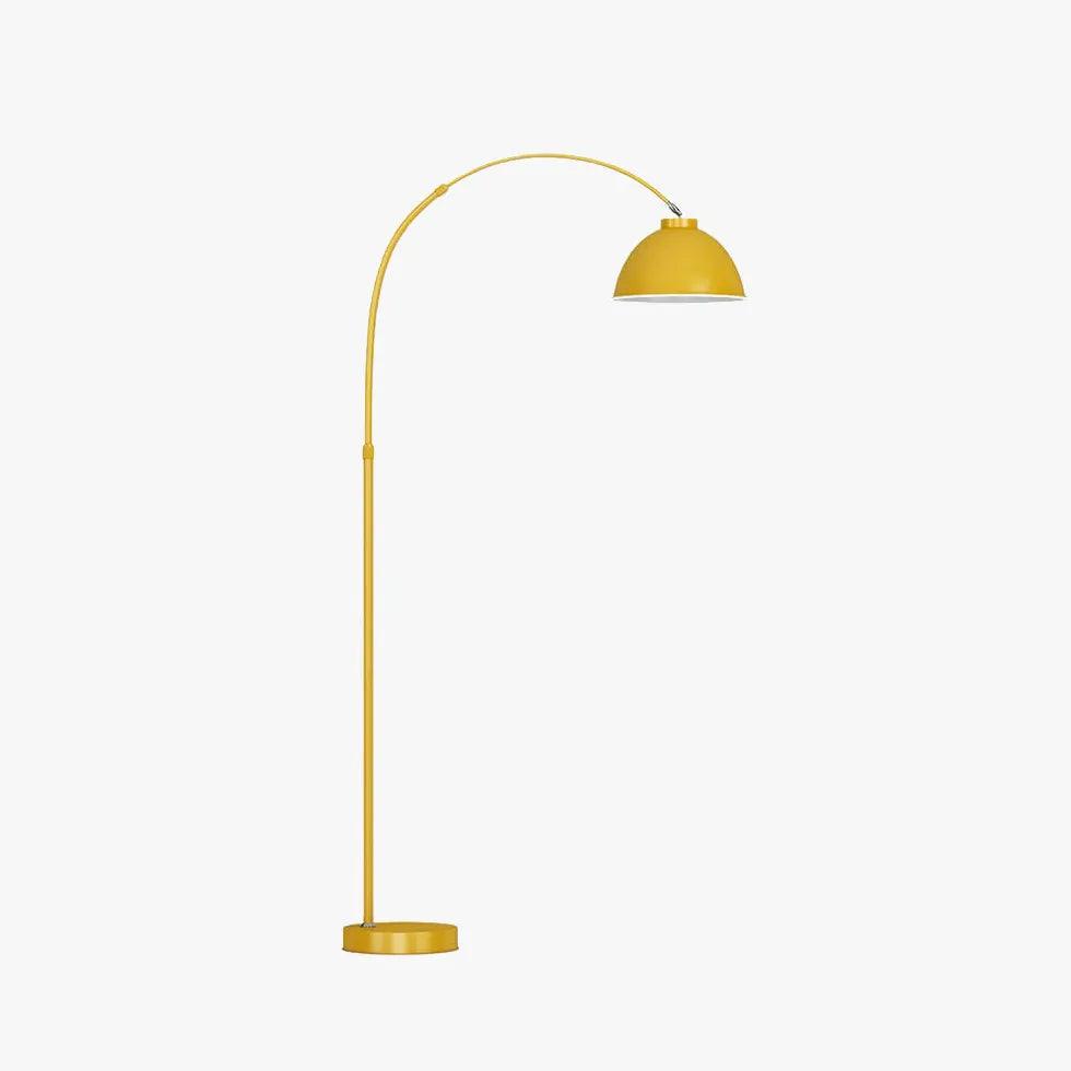 Arc Half-Dome Minimalist Plug-In Floor Lamp - Clowas
