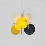 Circular Abstract Dining Room Pendant Light - Clowas
