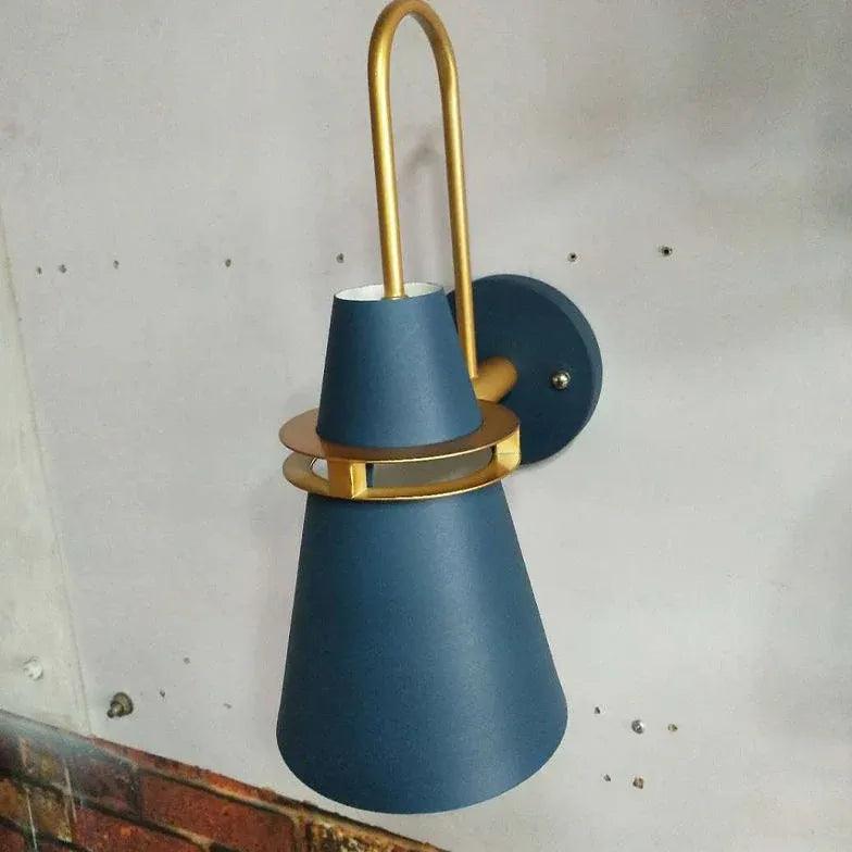 blue wall lighting modern indoor - Clowas
