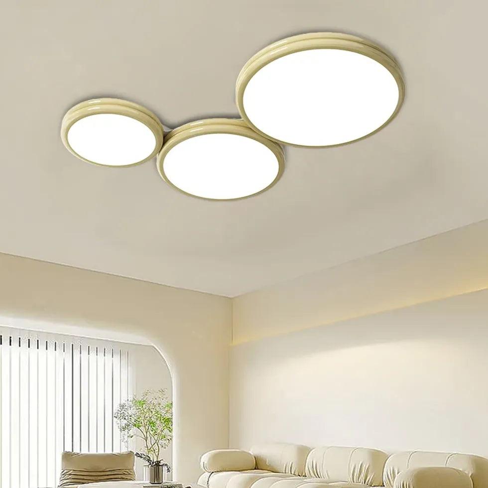 Light Color Led Flush Ceiling Lights - Clowas