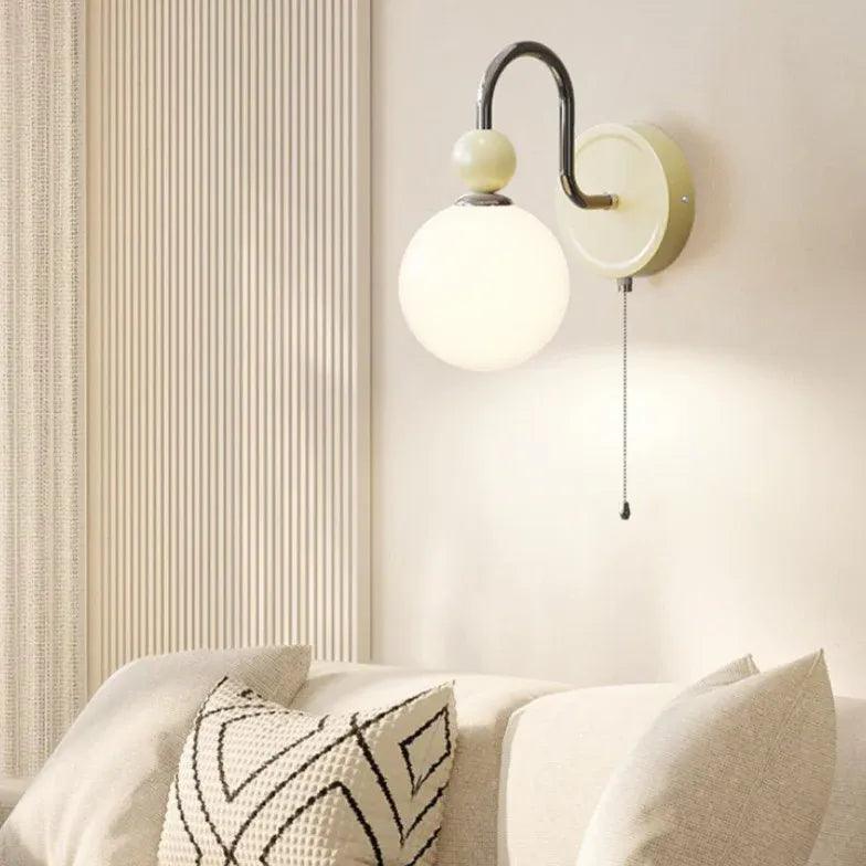 Modern Globe Plug in Wall Lights - Clowas