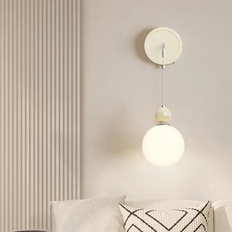 Modern Globe Plug in Wall Lights - Clowas