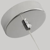 White Acrylic Floral Sphere Pendant Light - Clowas
