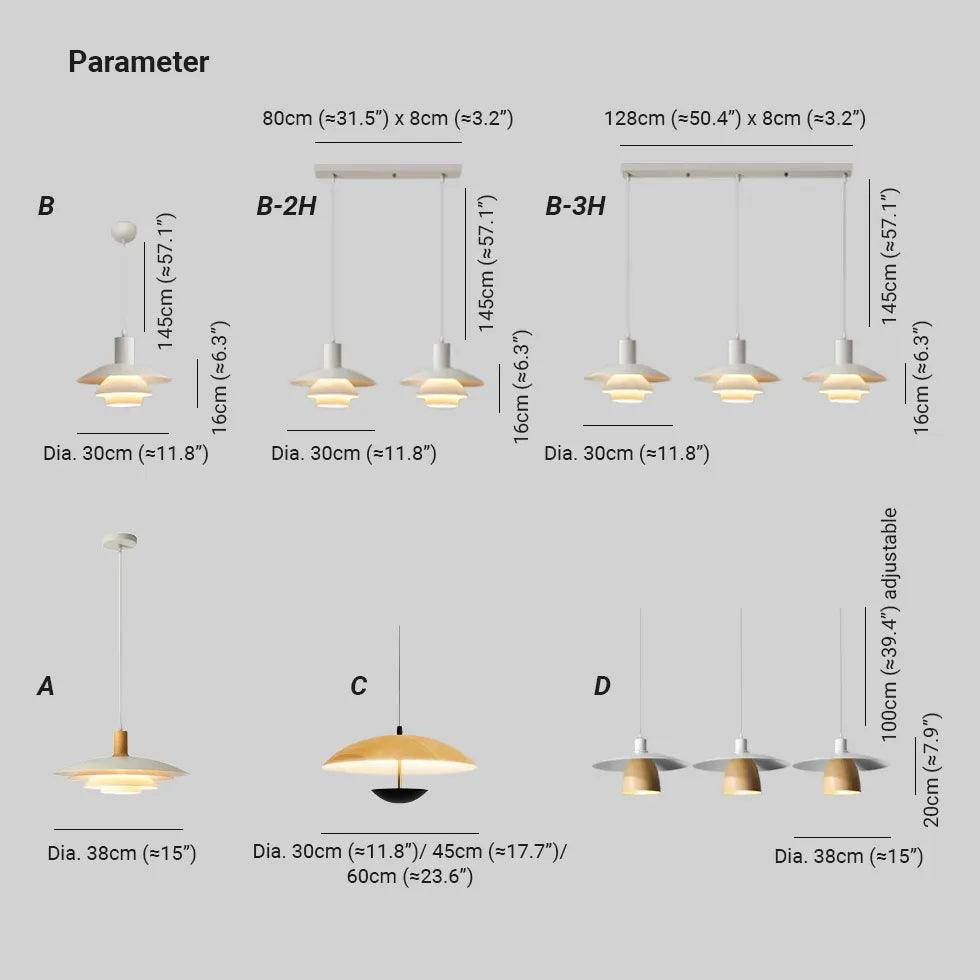 Multi-Layer Round Dining Room Modern Pendant Light - Clowas