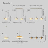 Multi-Layer Round Dining Room Modern Pendant Light - Clowas
