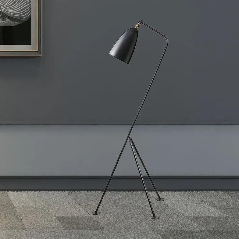 Slanted Tripod Minimalist Floor Lamp - Clowas