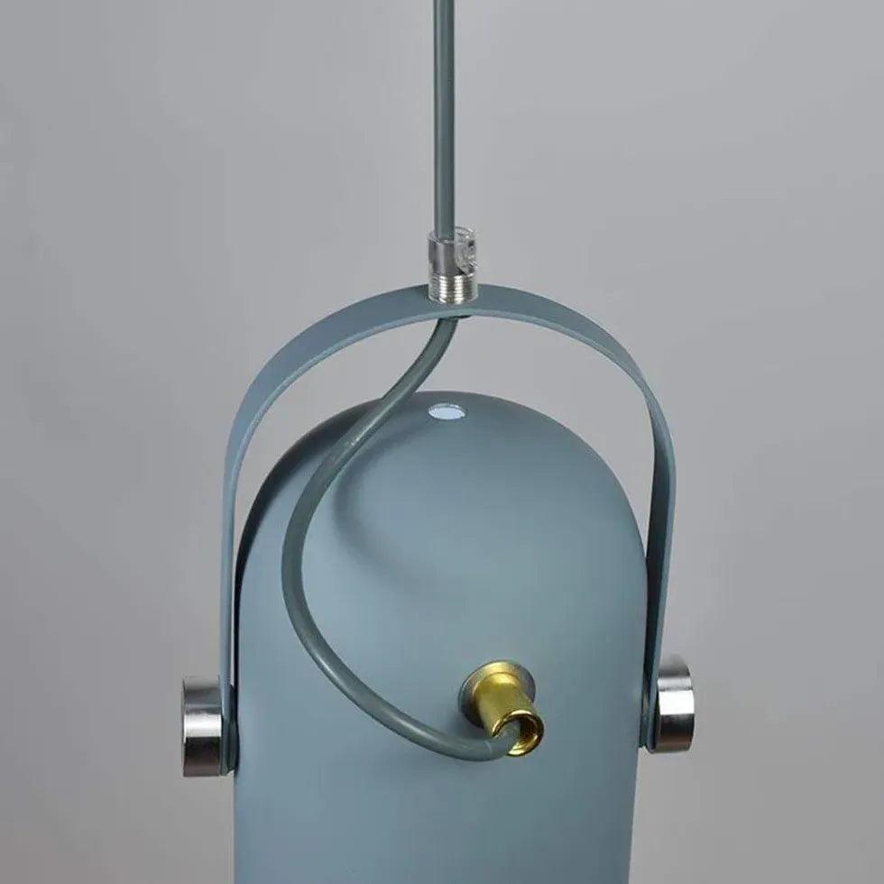Multicolor Bucket Modern Pendant Light - Clowas