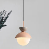 Single Head Glass Globe Pendant Light - Clowas