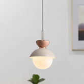 Single Head Glass Globe Pendant Light - Clowas