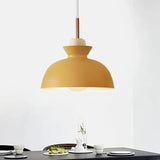 Vintage Iron Pot Lid Grey Pendant Light