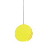 Glossy Disc Dining Room Modern Pendant Light - Clowas
