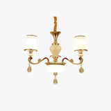 Multi-Arm Lampshade Vintage Chandelier - Clowas