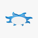 Multi-color Sunflower Shaped Bedroom Ceiling Light - Clowas