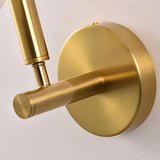 Glass and Brass Wall Lights for Hotel Luxury