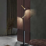 Multi-Head Adjustable Rod Floor Lamp - Clowas