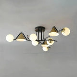 Nordic Glass Hanging Ceiling Lights for Living Room