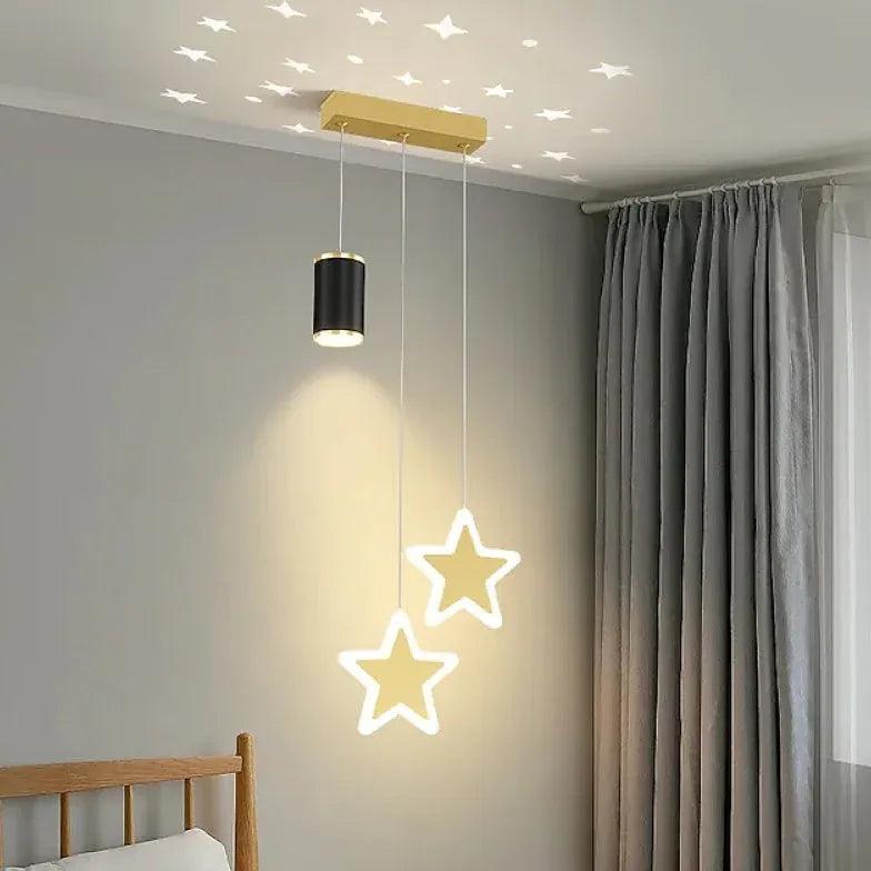 Multi-Head Star Design Modern Pendant Light - Clowas