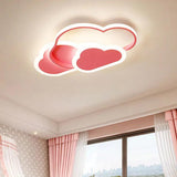 Cartoon Cloud Eye-comfort Ceiling Light Fixture for Children's Bedroom