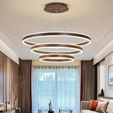 Multi-Layer Ring Lighting Modern LED Pendant Light - Clowas