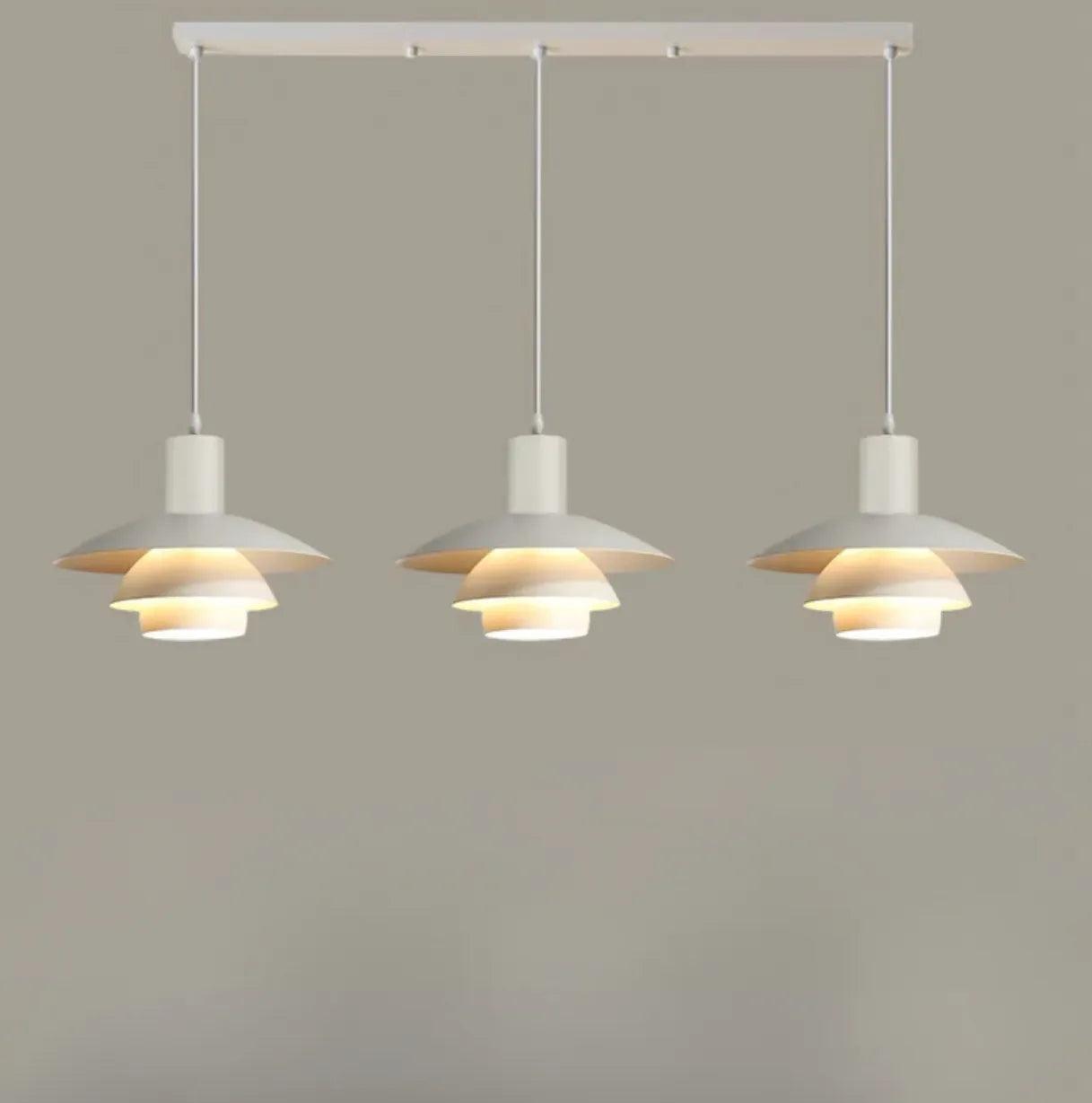 Multi-Layer Round Dining Room Modern Pendant Light - Clowas