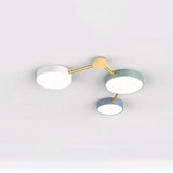 Macaron Round Bedroom Modern Ceiling Light