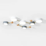 Macaron Round Bedroom Modern Ceiling Light