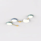 Macaron Round Bedroom Modern Ceiling Light
